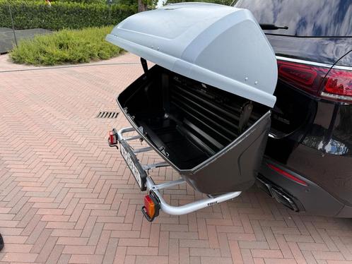Thule BackUP 9000 inclusief easy base, Auto diversen, Dakkoffers, Gebruikt, Ophalen