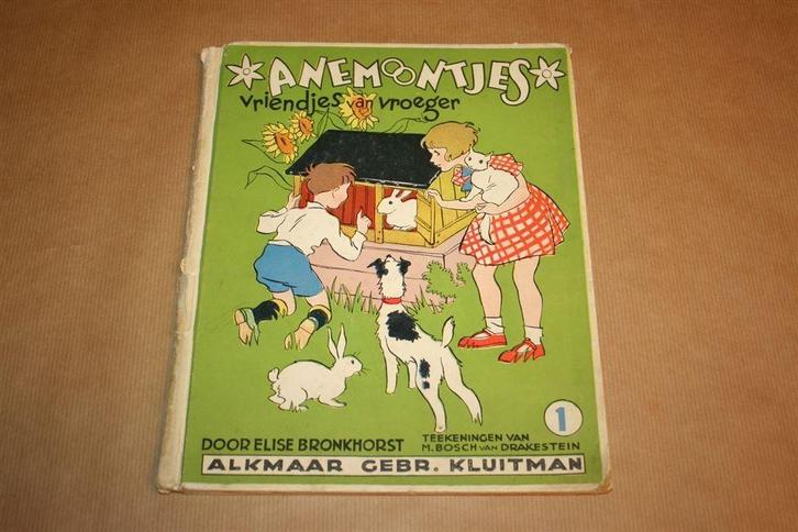 Vriendjes van vroeger. Elise Bronkhorst. 1937., Boeken, Prentenboeken en Plaatjesalbums, Gelezen, Ophalen of Verzenden