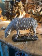 Oud gipsen schaap, Diversen, Kerst, Ophalen of Verzenden, Zo goed als nieuw