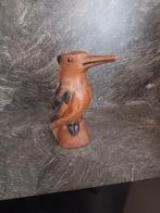 Houtsnijwerk van een Ijsvogel uit Gambia, Antiek en Kunst, Ophalen of Verzenden