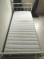 Mattress  90x200 firm/light blue, 90 cm, Eenpersoons, Ophalen of Verzenden, Zo goed als nieuw