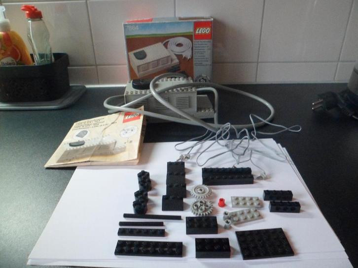 lego 12v trein travo set 7864, Kinderen en Baby's, Speelgoed | Duplo en Lego, Gebruikt, Lego, Complete set, Ophalen of Verzenden