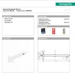 Hansgrohe Douchearm 39 cm, mat wit 27694700, Doe-het-zelf en Verbouw, Sanitair, Ophalen of Verzenden, Nieuw