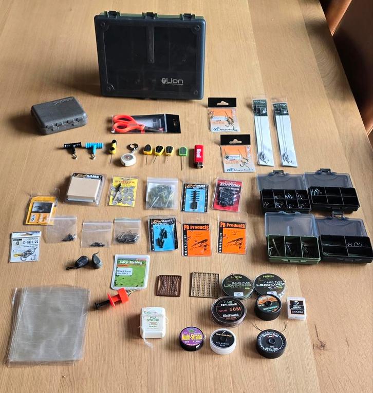 18# Tacklebox met inhoud, Watersport en Boten, Hengelsport | Karpervissen, Zo goed als nieuw, Overige typen, Ophalen of Verzenden