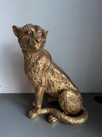 Gouden panter luipaard beeld 50 cm, Verzamelen, Ophalen of Verzenden, Nieuw, Dier