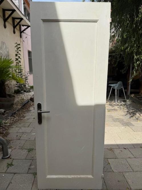 Paneeldeuren, Doe-het-zelf en Verbouw, Deuren en Horren, Gebruikt, Binnendeur, 200 tot 215 cm, Hout, Ophalen