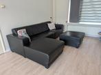 loungebank leer, Huis en Inrichting, Ophalen, Gebruikt, Leer
