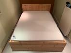 Mooi steigerhouten bed twijfelaar, Huis en Inrichting, Ophalen, Steigerhout, Zo goed als nieuw, Overige maten