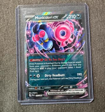 Pokemon kaart Munkidori ex 37/64 beschikbaar voor biedingen