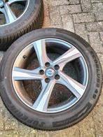 Volvo V90 Velgen met All-Season Banden 225/55R17, Auto-onderdelen, Banden en Velgen, Ophalen, Gebruikt, Banden en Velgen, 17 inch