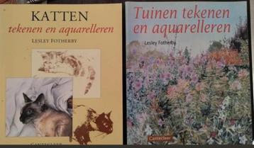 2 boeken Lesley fotherby  beschikbaar voor biedingen