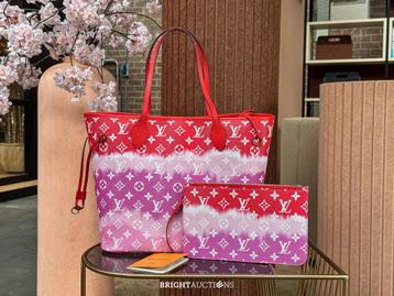 NO RESERVE: Louis Vuitton Neverfull MM Escale beschikbaar voor biedingen