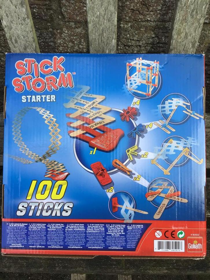 Stick Storm Starter - Bouwplezier!, Kinderen en Baby's, Speelgoed | Educatief en Creatief, Zo goed als nieuw, Bouwen, Ophalen of Verzenden