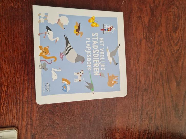 Het vrolijke stadsdieren flapjesboek, Boeken, Prentenboeken en Plaatjesalbums, Zo goed als nieuw, Prentenboek, Ophalen of Verzenden