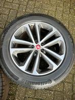 19” Jaguar F page I page E page velgen 5x108 met zomerbanden, Gebruikt, 255 mm, Banden en Velgen, Personenwagen