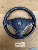 BMW E87 E81 E82 E90 leer stuurwiel met airbag, Auto-onderdelen, Ophalen of Verzenden, Gebruikt, BMW
