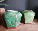 Gemberpot gemberpotjes groen, Ophalen
