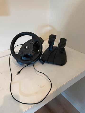 Playstation racestuur + pedalen beschikbaar voor biedingen