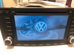 ORIGINEEL VW MFD2 RADIO TRANSPORTER T5 TOUAREG MULTIVAN RS2, Ophalen of Verzenden, Zo goed als nieuw