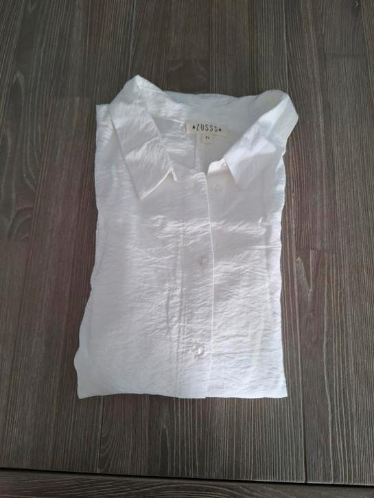 Nieuw blouse Wit lange mouwen ZUSSS, Kleding | Dames, Blouses en Tunieken, Nieuw, Maat 46/48 (XL) of groter, Wit, Ophalen of Verzenden