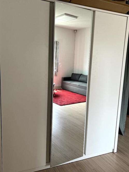 Kledingkast 167-197 wit Vedde JYSK, Huis en Inrichting, Kasten | Kledingkasten, Zo goed als nieuw, 150 tot 200 cm, 150 tot 200 cm