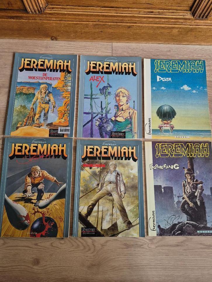 Jeremiah stripboeken, Boeken, Stripboeken, Zo goed als nieuw, Meerdere stripboeken, Ophalen