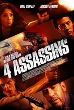 DVD - 4 Assassins (2011), Vanaf 16 jaar, Verzenden, Zo goed als nieuw, Actiethriller