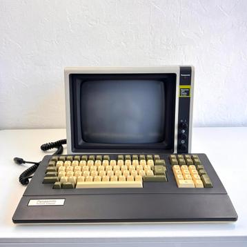 Vintage Panasonic Personal Computer set | scherm toetsenbord beschikbaar voor biedingen