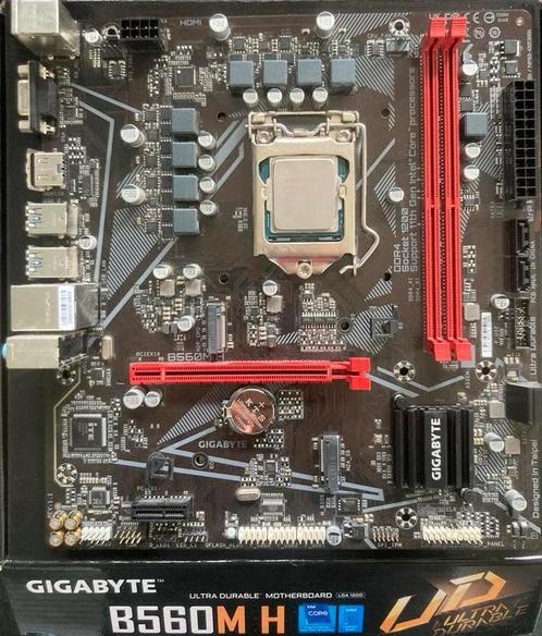 I9 11900KF met B560M H, Computers en Software, Moederborden, Zo goed als nieuw, Intel, DDR4, Ophalen of Verzenden