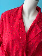 Vintage jaren 80 rode korte blazer maat 42, Kleding | Dames, Jasjes, Kostuums en Pakken, Verzenden, Maat 42/44 (L), Vintage, Jasje