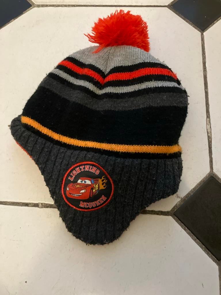 Cars Lightning McQueen Muts, Ophalen, Zo goed als nieuw, Muts