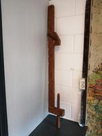 XXL OUDE HOUTEN KLEM IN TOPSTAAT VERKEREND 135 CM HOOGTE!!!., Antiek en Kunst, Antiek | Gereedschap en Instrumenten, Ophalen of Verzenden