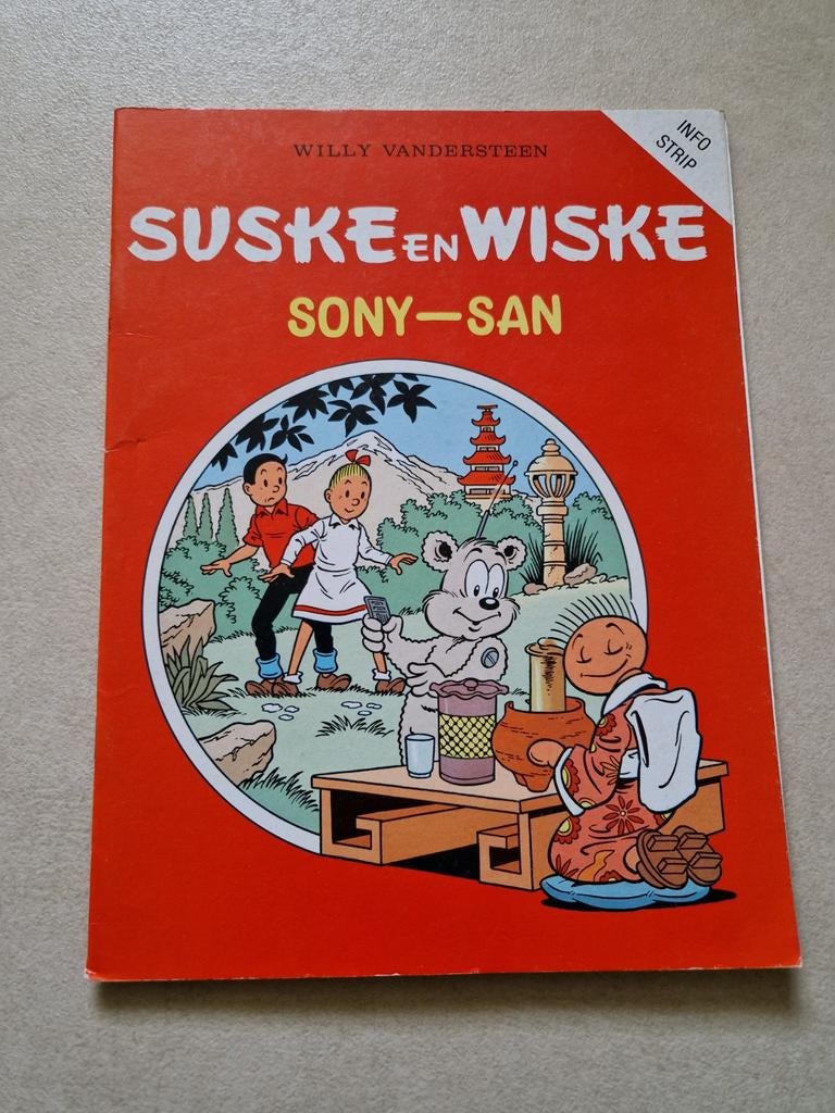 Susksonye en wiske -san, Eén stripboek, Ophalen