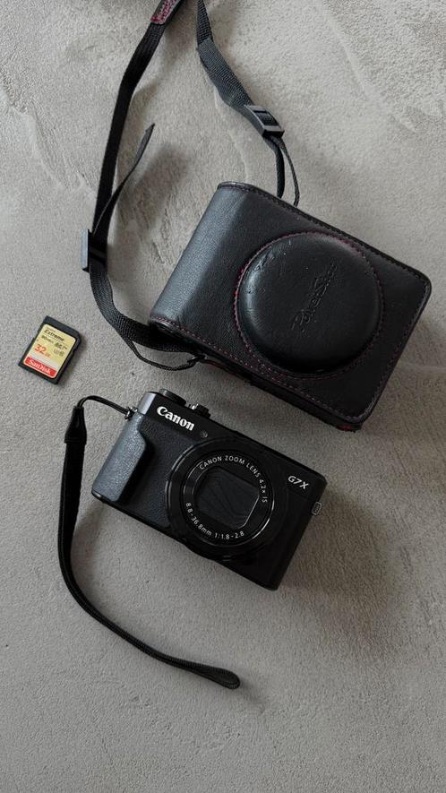 Canon G7X Mark II, Audio, Tv en Foto, Fotocamera's Digitaal, Zo goed als nieuw, Canon, 8 keer of meer, Ophalen of Verzenden