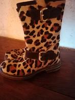 Moccio laarzen leopard haar 38 nieuw, Kleding | Dames, Schoenen, Moccio, Verzenden, Beige, Lage of Enkellaarzen