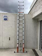 Telescoopladder, Doe-het-zelf en Verbouw, Ladders en Trappen, Ophalen, Zo goed als nieuw, Ladder, Opvouwbaar of Inschuifbaar
