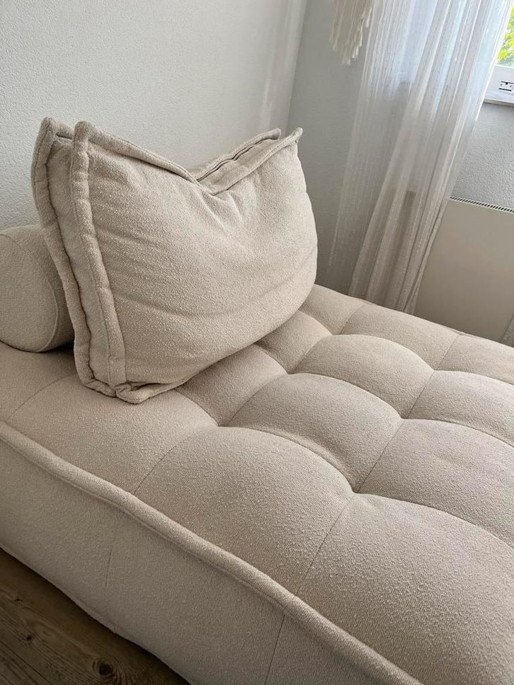 Beige Loods 5 Fauteuil - Zandkleur, Huis en Inrichting, Fauteuils, Zo goed als nieuw, Stof, 100 tot 125 cm, Minder dan 75 cm, Ophalen