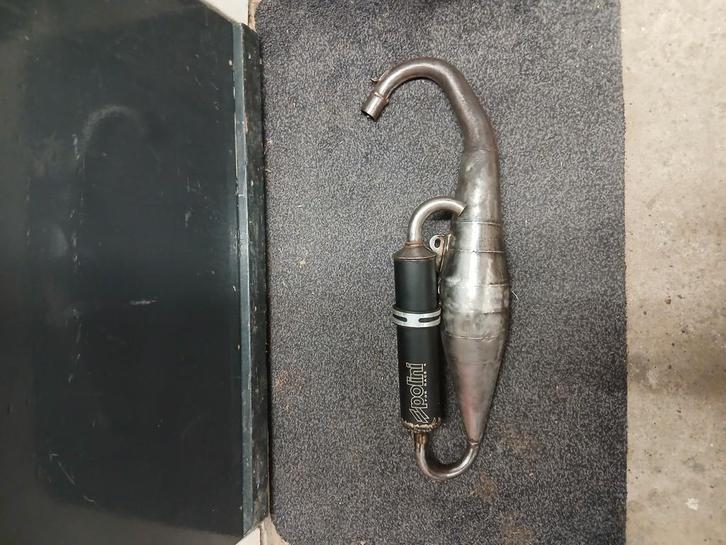 Polini for race 4 terugloop piaggio, Fietsen en Brommers, Brommeronderdelen | Scooters, Gebruikt, Piaggio, Uitlaat, Ophalen of Verzenden