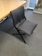 6 Klapstoelen - Stevig & Comfortabel, Gebruikt, Zwart, Ophalen of Verzenden, Metaal