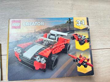 LEGO 3in1 Creator 31100 Sportwagen compleet! beschikbaar voor biedingen