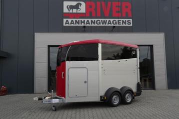 Ifor Williams HBX511 2 paards paardentrailer met zadelkamer beschikbaar voor biedingen