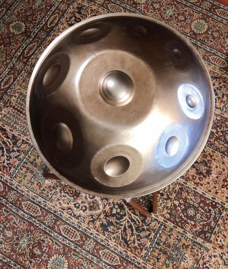 Handpan - F#2 pygmy 16 - ember steel, Muziek en Instrumenten, Percussie, Zo goed als nieuw, Melodische percussie, Ophalen