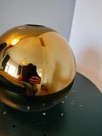 Hanglamp goudkleurig, Ophalen, Zo goed als nieuw, Glas, Minder dan 50 cm