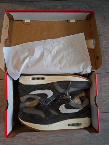 Nike Air Max 1 Crepe Soft Grey - Maat 45 Nieuw! beschikbaar voor biedingen