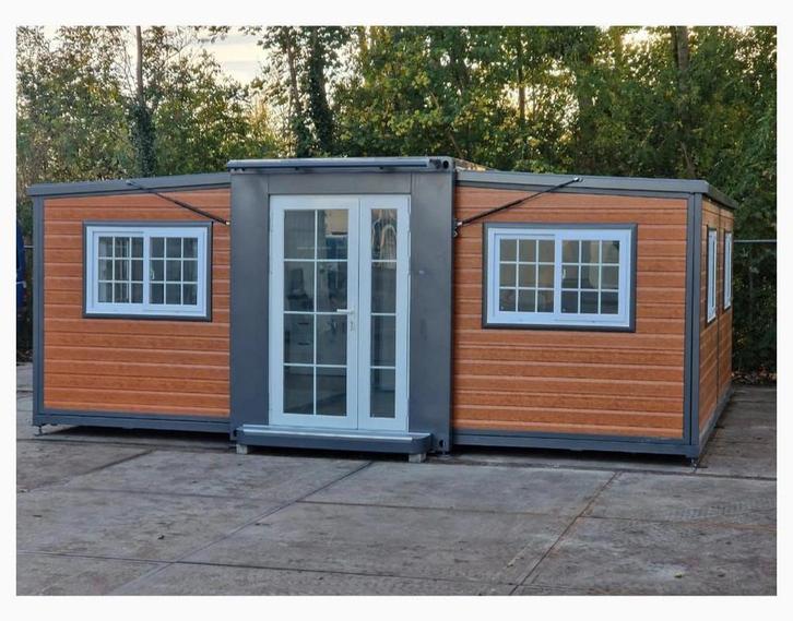 Tiny house/mobiel kantoor /wooncontainer/mobiele woonunit, Zakelijke goederen, Machines en Bouw | Keten en Containers, Ophalen of Verzenden