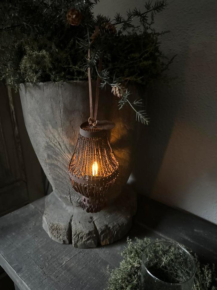 Oud houten vijzel, Huis en Inrichting, Woonaccessoires | Overige, Ophalen of Verzenden