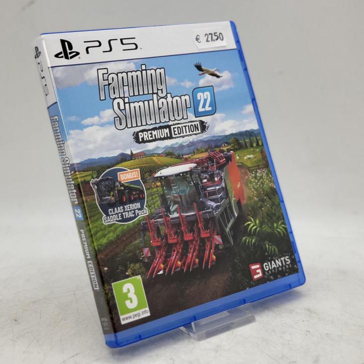 Farming Simulator 22 Premium Edition - PS5 Game, Spelcomputers en Games, Games | Sony PlayStation 5, Zo goed als nieuw