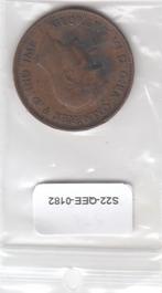 S22-QEE-0182 Australia 1 Penny FI/VF 1942 KM421 Bombay, Postzegels en Munten, Munten | Oceanië, Verzenden