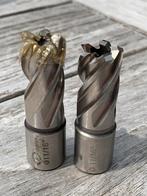2x Kernboor 11/16 inch x 25 en 30mm Weldon opname, Doe-het-zelf en Verbouw, Ophalen of Verzenden, Zo goed als nieuw