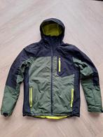 Crivit ski jas maat S 44/46 groen/zwart/geel, Kleding | Heren, Wintersportkleding, Ophalen of Verzenden, Maat 46 (S) of kleiner